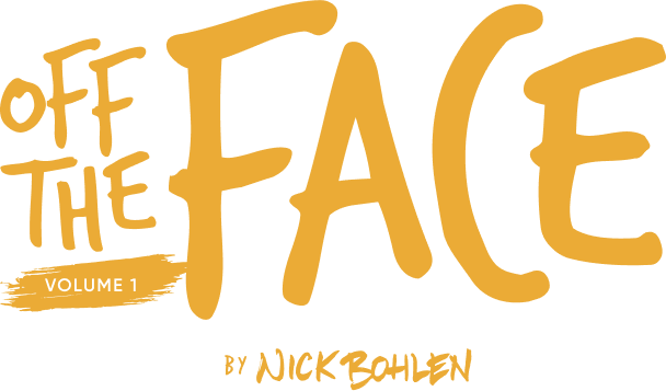 Book: "Off The Face – Caricatures and Portraits by Nick Bohlen" Logo